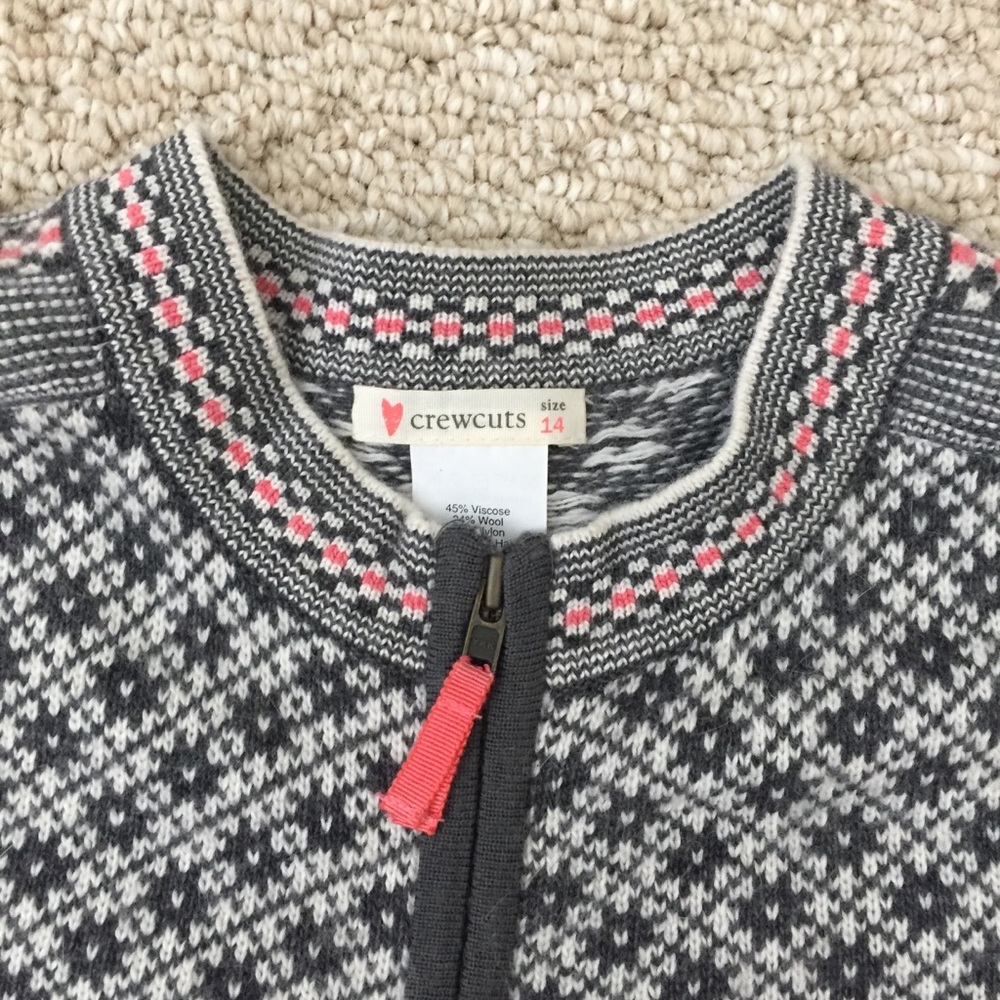 Crewcuts Zipper Sweater